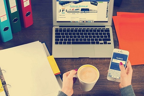 Connect with customers on Social Media