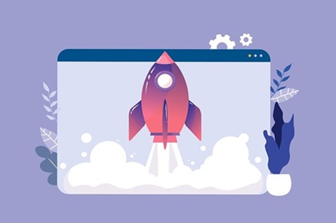 Fast and responsive website design development